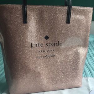 Kate Spade glitter tote